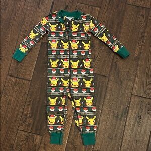 Hanna Andersson Pikachu - Christmas Pattern